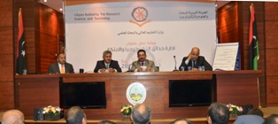 Dr Abdalla Alnajjar and Dr Nour Eldin Alshamakhy in the center