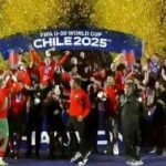 المنتخب الوطني المغربي لاقل من 20 سنة يتوج بلقب كأس العالم (الشيلي 2025)